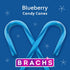 5.3 oz 12 Count Brach's Blueberry Candy Canes, Christmas Candy, Holiday Ornaments, Box