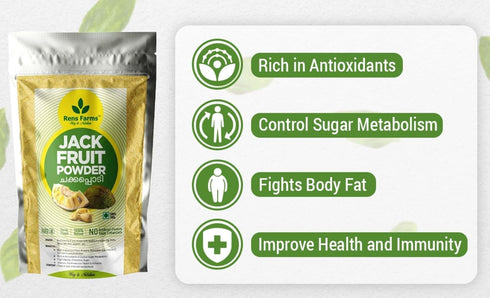 Rens Farms Jackbulb 250 Pack 1 Well Matured Green Jackfruit Flour Gluten Free, Raw Jack Fruit Powder Grams