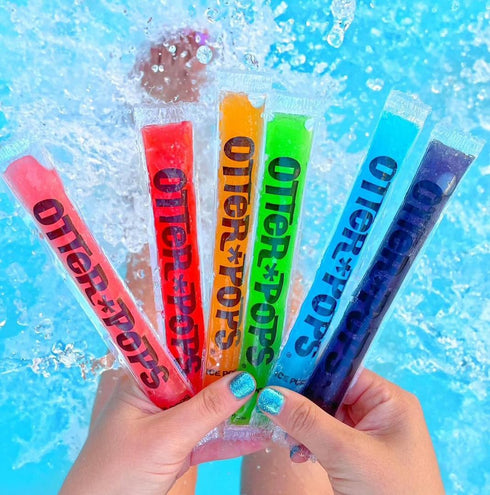 1oz 100 Count, (85100) Otter Pops, Original Assorted Freezer Pops, Freeze Pops in Six Zippy Flavors