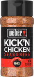 Weber Kick'n Chicken Seasoning, 2.5 oz
