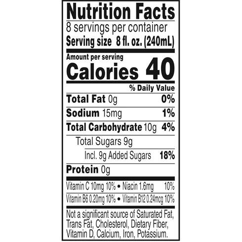 V8 64 oz (6 Pack) Splash Tropical Blend Flavored Juice Beverage, fl Bottle
