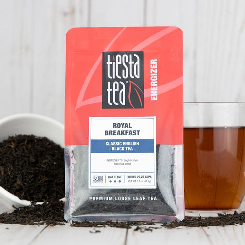 Tiesta Tea Black Loose Leaf Tea Gift Box, 3 Pouches, High Caffeine Hot & Iced Tea Variety Pack with Chai, Fruit &