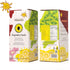 Pack 4 4X250ml of Extra Virgin Flavored Olive Oil - Garlic, Chili, Lemon & Basil Infused EVOO - Cold Pressed