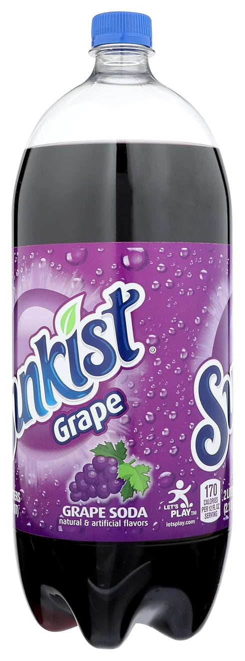 Sunkist Refreshing Grape Soda from