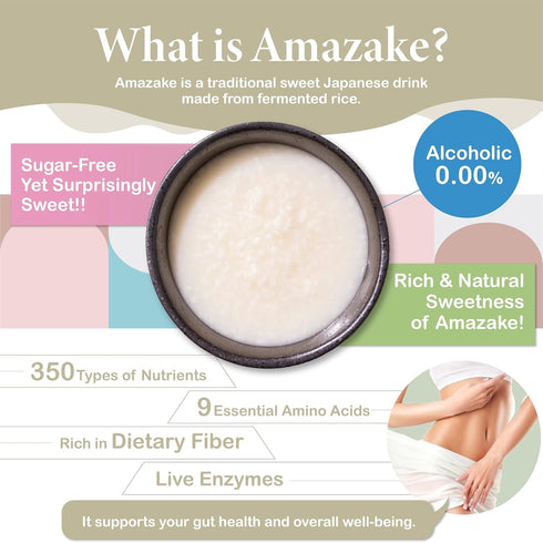 5.6 Oz AMAGURAJapanese Amazake Granola | Japanese superfood, Healthy Granola, Probiotics, Gut Health, Gluten Free