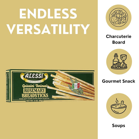 Alessi 12 3 Oz - Breadsticks Rosemary - Case