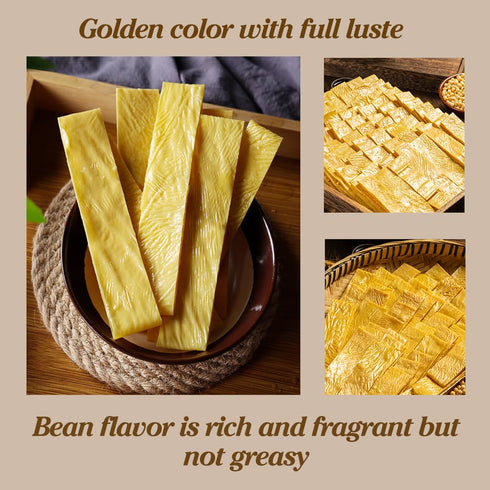 Nakazawa 300G Tofu sheets, Tofu Skin, Containing Protein, Vegetarian Dried Bean Skin Mixed With Cold Vegetables, Hot