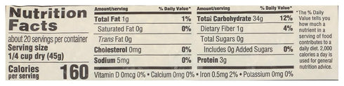 365 32 by Whole Foods Market, Organic Long Grain Brown Rice, Ounce