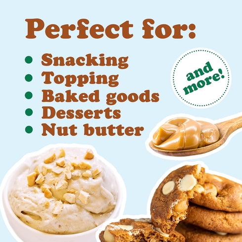 2 Food to Live Macadamia Nut Halves & Pieces, Pounds Raw, Shelled, Unsalted, Kosher, Vegan, Bulk. Keto Snack. Good