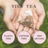 5 10 Tily Tea Assorted Herbal Tea Box - Flavors of Caffeine-Free Tea - Morning Shine, Through the Day, Evening Calm