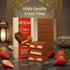 95g (3.35 oz) ChocCart Dubai Chocolate Premium Milk Chocolate Bar with Cheesecake & Strawberry Cream Filling, Gourmet