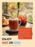 100 Count TeeLux Paris Breakfast Tea Bags, Blend Black Tea with Natural Vanilla & Bergamot Flavor, Robust & Smooth