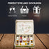 Set 8 Kiri & Sons Olive Oil Gourmet Sampler Gift of - Premium Extra-Virgin Olive Oil Made In Spain, Natural Flavors