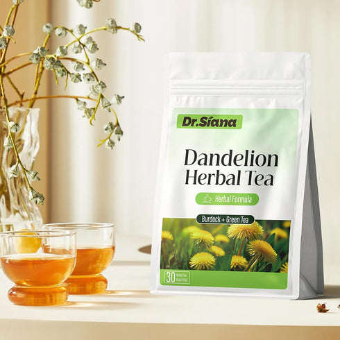 Dr.Siana Tea5g 30 Dr. Siana Dandelion Root Tea BagsBurdock Root Tea & Green x Teabags - Premium Natural Herbal Tea