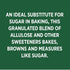 Whole Earth Sweetener Co. Allulose Baking Blend, Granulated Plant-Based Sugar Alternative, 12 Ounces, 0.75 Pound