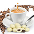 3 Lbs White Chocolate Covered Espresso Beans - by It's Delish, Bulk | Coffee Lovers Snack | Gourmet Chocolates Candy