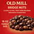Generic 16 oz's Chocolate Bridge Mix Candy, Assorted Milk & Dark Chocolate Covered Nuts & Fruit, Old Mill