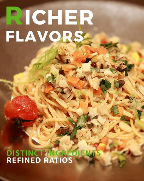 14oz 12 Dried Ramen Toppings Vegetable Mix - Veggie Blend with Superfood Goji & White Mushroom, Natural Umami