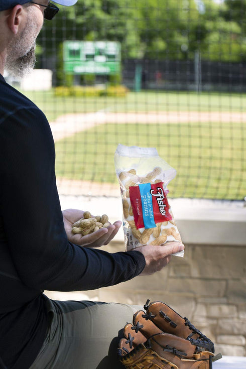 36 (Pack 2) Fisher Snack Sea Salt Dry Roasted Peanuts, Ounces, No Artificial Colors or Flavors