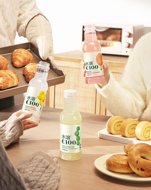 C100 Drink100mg 12% -15 oz, 445mL, 15 Pack Grapefruit Flavored Composite Juice Vitamin C Per Bottle, Real Fruit Juice