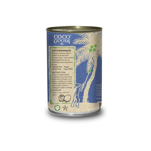 13.5 oz 6 pack CocoGoods Co Single-Origin Organic Coconut Milk fl. - Gluten-free, Non-GMO, Vegan, & Dairy-free