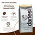 (2.2 lb) Danesi Caffe Italian Whole Coffee Beans - Espresso Coffee Beans and Medium Roast Whole Bean - Perfect