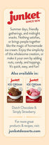 4 oz (Pack 6) Junket Vanilla Ice Cream Mix: Old Fashioned Homemade Ice Cream for Ice Cream Maker or Hand Stir - Just