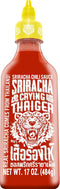 Crying Thaiger 17oz Sriracha Chili Sauce - Classic Thai Hot Sauce, Vegan, Gluten-Free, Non-GMO