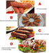 Xcello 42 44mm Sausage Casings, to Edible Salted Sausage Casings for Making Bratwurst Bockwurs and Italian Sausages