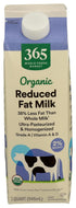 365 by Whole Foods Market Organic Reduced Fat 2% Milk, 32 FZ