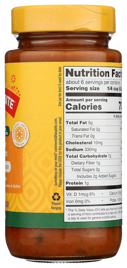 Simmer 13 Oz Tastybite Butter Chicken Sauce
