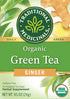 Traditional Medicinals Organic Green Tea Ginger Herbal Tea, Promotes Healthy Digestion, 16 Tea Bags