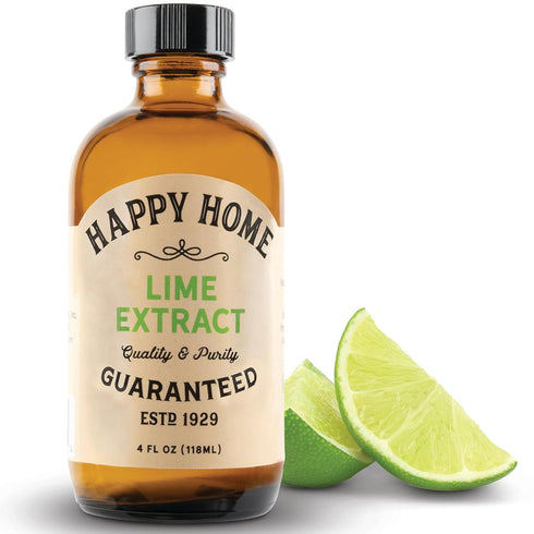 Happy Home Natural Lime Flavor - 4 oz. Certified Kosher