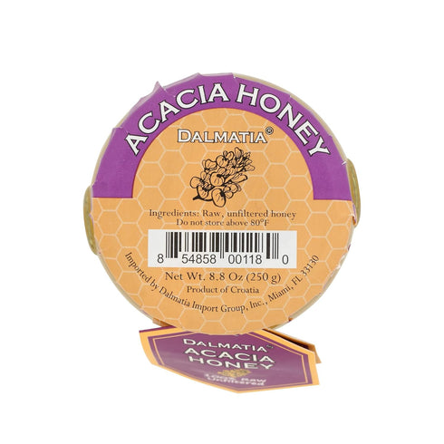 8.8 oz (250g) 100% Dalmatia Acacia Honey, | Raw Unfiltered | Product of Croatia