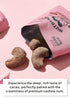 3.88 oz, Korean Food NUTDY NUT Jumbo Cashew Nuts, Deep Cacao Flavor, Roasted with Shells, Resealable Zipper Bag
