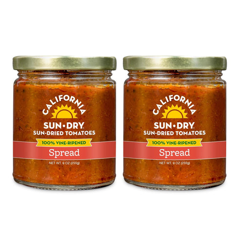 Sun-Dried Tomato Spread, 9oz (Pack of 2) by CALIFORNIA SUN DRY |