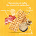 Pairing,14.1oz (400g) Packets Vloong Black Truffle and Prosciutto Soda Crackers with Chia Seeds and Quinoa, Savory