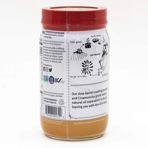 CB's Nuts (2) Salted Creamunchy Peanut Butter US grown