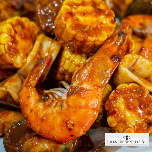 10 Raw Essentials Chesapeake Bay Seasoning - Salty, Herbaceous and Peppery Bite - Used on Seafood, Bread and Eggs