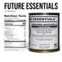 Mozzarella Mozzarella 8 oz #2.5 Future Essentials Freeze Dried Shredded Cheese Real Dairy Cheese Shredded Long Shelf