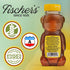12 Oz 100% Fischer's Clover Honey, Pure, Raw & Unfiltered Honey Squeezable Bear Bottle Gluten-Free, Non-GMO All-Natural