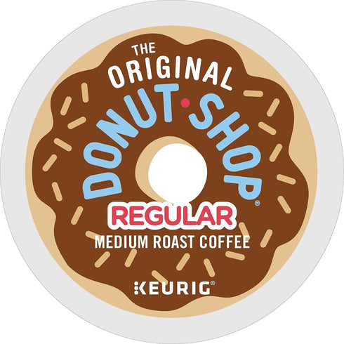 96 Count The Original Donut Shop Regular Keurig Single-Serve K-Cup Pods, Medium Roast Coffee