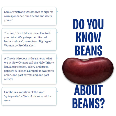 (6-pack 16-ounce Blue Runner Creole Cream Style Red Beans of cans)
