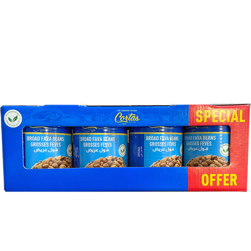 Cortas (4 PACK), 14 oz 4 - Broad Fava Beans x