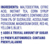 12-Quart 1.56-Ounce (Pack 10) Crystal Light Sweet Tea Drink Mix, Canister