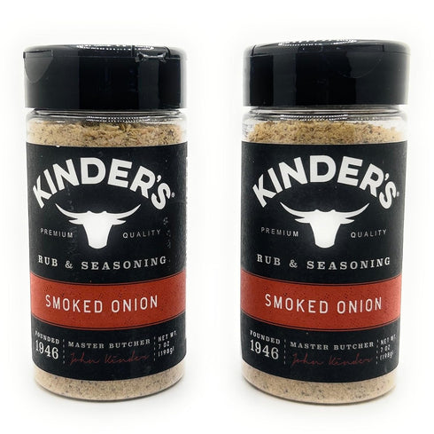 Kinder's Seasonings & Rubs - 2 bottles (Smoked Onion 7oz)