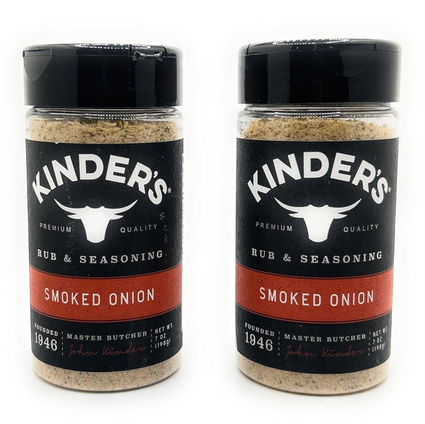 Kinder's Seasonings & Rubs - 2 bottles (Smoked Onion 7oz)