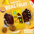 36 0.7 (Pack 18) BEAR Real Fruit Snack Rolls - Gluten Free, Vegan, and Non-GMO - Tropical Rolls, Healthy School