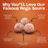 200g Barnetts Sweets Mega Sour Candy Cola