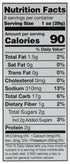 6 Rustic Bakery, Flatbread Sel Gris Organic, Ounce